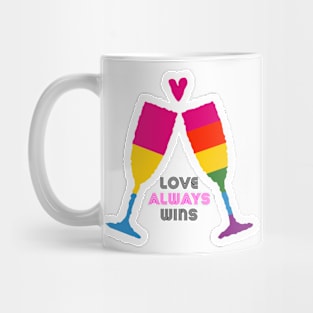 Love always wins - Pride Mug